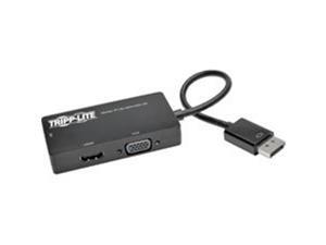 Tripp Lite TRPP13606NHDV4K Display Port 1.2 to All-in-One Converter, Black Tripp Lite TRPP13606NHDV4K Display Port 1.2 to All-in-One Converter, Black