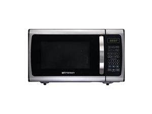 Emerson Radio ER105005 0.9 cu ft. Counter Top Microwave - Black, Silver Emerson Radio ER105005 0.9 cu ft. Counter Top Microwave - Black, Silver