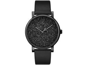 Timex TW2R95100JT Womens Crystal Opulence Leather Strap Watch, Black Timex TW2R95100JT Womens Crystal Opulence Leather Strap Watch, Black