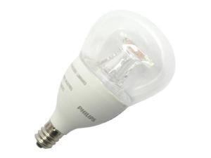 Phillips 463983 5.5W E12 A15 Clear LED Dimmable Light Bulb, Soft White Phillips 463983 5.5W E12 A15 Clear LED Dimmable Light Bulb, Soft White