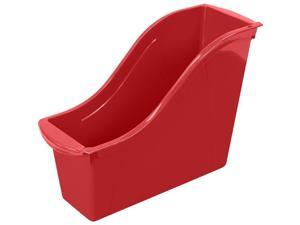 (6 Ea) Small Book Bin Red (6 Ea) Small Book Bin Red