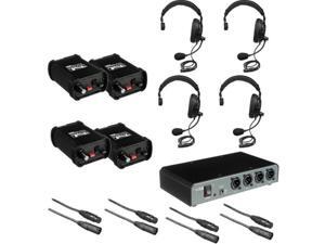 Anchor COM-40 Portacom 2 Channel 4 Dual Muff Headset Intercom System with Cables Anchor COM-40 Portacom 2 Channel 4 Dual Muff Headset Intercom System with Cables