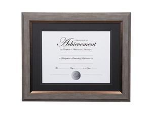 Dax Manufacturing N16982ST 11 x 14 in. 2 Tone Document Frame - Gray Dax Manufacturing N16982ST 11 x 14 in. 2 Tone Document Frame - Gray