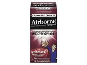 Airborne 97970 Airborne Immune Support Chewable Tablet, Berry Airborne 97970 Airborne Immune Support Chewable Tablet, Berry
