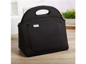 Medport 4502FFBLK Fit & Fresh Soft Rosewood Neoprene Lunch Bag, Black Medport 4502FFBLK Fit & Fresh Soft Rosewood Neoprene Lunch Bag, Black