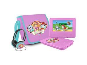 Ematic NKGR6512 7 in. Nickelodeons Paw Patrol Theme Portable DVD Player for Girls, Pink Ematic NKGR6512 7 in. Nickelodeons Paw Patrol Theme Portable DVD Player for Girls, Pink