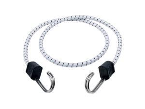 Keeper 8866550 40 in. Marine Twin Anchor Bungee Cord, White & Black - Pack of 10 Keeper 8866550 40 in. Marine Twin Anchor Bungee Cord, White & Black - Pack of 10