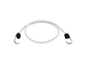 Keeper 8865842 48 in. Marine Twin Anchor Bungee Cord, White & Black - Pack of 10 Keeper 8865842 48 in. Marine Twin Anchor Bungee Cord, White & Black - Pack of 10