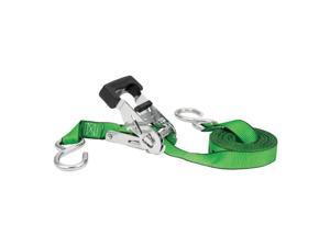 Keeper 8867640 16 ft. Chrome Series Tie Down Strap - Green Keeper 8867640 16 ft. Chrome Series Tie Down Strap - Green