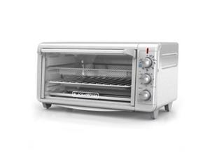 BLACK+DECKER Extra Wide Crisp 'N Bake Air Fry Toaster Oven, Stainless Steel TO3265XSSD BLACK+DECKER Extra Wide Crisp 'N Bake Air Fry Toaster Oven, Stainless Steel TO3265XSSD