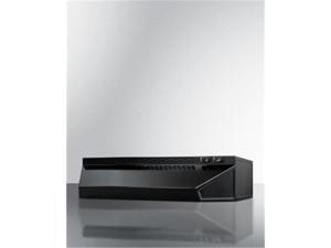 Summit Appliance H1620B 20 in. Convertible Range Hood for Ducted or Ductless - Black Summit Appliance H1620B 20 in. Convertible Range Hood for Ducted or Ductless - Black
