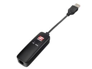 Zoom Telephonics 3095-00-00A V.92 USB Mini External Modem - Black Zoom Telephonics 3095-00-00A V.92 USB Mini External Modem - Black