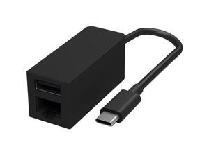 Microsoft Surface JWM-00001 USB-C to Ethernet USB 3.0 Adapter, Black Microsoft Surface JWM-00001 USB-C to Ethernet USB 3.0 Adapter, Black