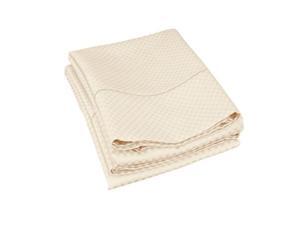 Impressions CR800KGPC CHIV 800 King Pillowcase Set Cotton Rich - Ivory Impressions CR800KGPC CHIV 800 King Pillowcase Set Cotton Rich - Ivory