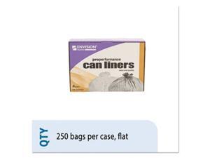 Ability One 5171349 33 gal High-Density Can Liner, Natural - 33 x 40 in. - 250 Per Case Ability One 5171349 33 gal High-Density Can Liner, Natural - 33 x 40 in. - 250 Per Case