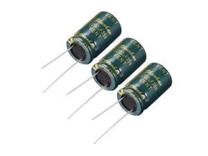Aluminum Radial Electrolytic Capacitor Low ESR Green with 2200UF 35V 105 Celsius Life 3000H 16 x 26 mm High Ripple Current,Low Impedance 3pcs Aluminum Radial Electrolytic Capacitor Low ESR Green with 2200UF 35V 105 Celsius Life 3000H 16 x 26 mm High Ripple Current,Low Impedance 3pcs