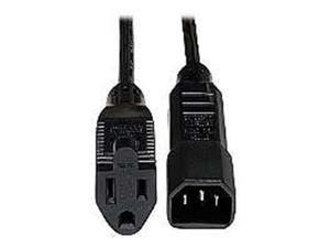 Keyspan P002-001-10A Tripp Lite 1 Ft. Power Cable Black Keyspan P002-001-10A Tripp Lite 1 Ft. Power Cable Black