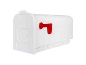 Solar Group 250395 White Aluminum Rural Mailbox Solar Group 250395 White Aluminum Rural Mailbox