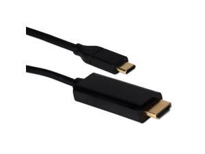 QVS USBCHD-03 3 ft. USB-C-Thunderbolt 3 to HDMI Video Converter Cable