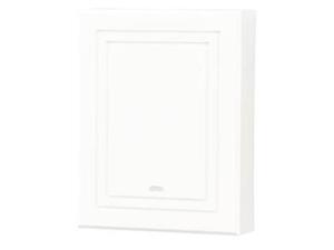 Broan-Nutone LA100WH Recessed Grooves Decorative Wired Door Chime, White Broan-Nutone LA100WH Recessed Grooves Decorative Wired Door Chime, White