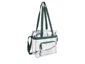 Eastsport 2315275 Clear NFL Approved Stadium Tote, Green - Case of 12 - 12 Per Pack Eastsport 2315275 Clear NFL Approved Stadium Tote, Green - Case of 12 - 12 Per Pack