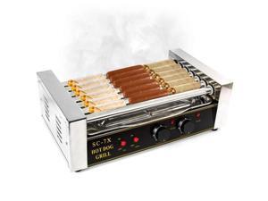 KapscoMoto HOM-019 Hot Dog Grill Roller Commercial 18 Maker Warmer Cooker Machine - Stainless Steel KapscoMoto HOM-019 Hot Dog Grill Roller Commercial 18 Maker Warmer Cooker Machine - Stainless Steel