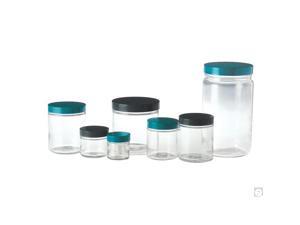 Qorpak Wide Mouth Straight Side Round Jar, Sampling, Glass, 120mL, Clear, 24 PK Qorpak Wide Mouth Straight Side Round Jar, Sampling, Glass, 120mL, Clear, 24 PK