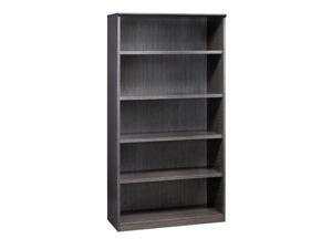 Mayline VB5CGR Veneer 5-Shelf Bookcase - Charcoal Gray Mayline VB5CGR Veneer 5-Shelf Bookcase - Charcoal Gray