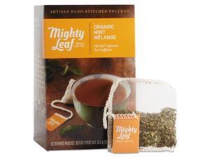 Peets Coffee & Tea 510142 Whole Leaf Tea Pouches, Organic Mint Melange - 15 Per Box Peets Coffee & Tea 510142 Whole Leaf Tea Pouches, Organic Mint Melange - 15 Per Box
