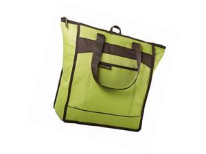 Medport 5060RR1610 Rachael Ray ChillOut Thermal Tote Insulated Bag - Green with Brown Trim Medport 5060RR1610 Rachael Ray ChillOut Thermal Tote Insulated Bag - Green with Brown Trim