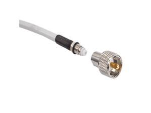 Shakespeare PL-259-ER Screw-On PL-259 Connector for Cable with Easy Route FME Mini-End Shakespeare PL-259-ER Screw-On PL-259 Connector for Cable with Easy Route FME Mini-End