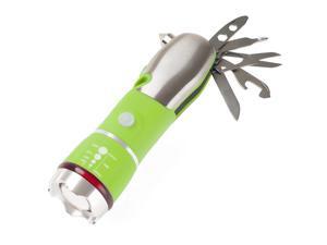 Stalwart 75-WL2007 All in One Tool Multi Tool LED Flashlight for Emergency, Camping & Cars - Green Stalwart 75-WL2007 All in One Tool Multi Tool LED Flashlight for Emergency, Camping & Cars - Green