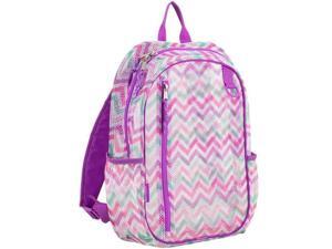 Eastsport 2326724 Mesh Active Backpack, Purple, White & Pink - 17 in. - Case of 12 Eastsport 2326724 Mesh Active Backpack, Purple, White & Pink - 17 in. - Case of 12
