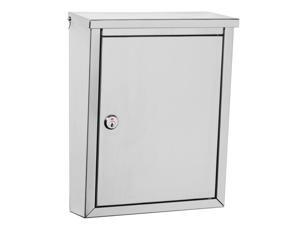 Architectural Mailboxes 2507PS-10 Regent Locking Wall Mount Medium Mailbox - Stainless Steel Architectural Mailboxes 2507PS-10 Regent Locking Wall Mount Medium Mailbox - Stainless Steel