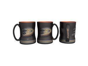Boelter 8886001776 14 oz Sculpted Relief Anaheim Ducks Coffee Mug Boelter 8886001776 14 oz Sculpted Relief Anaheim Ducks Coffee Mug