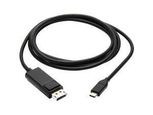 Tripp Lite U444-006-DP-BE 6 ft. USB-C to Display Port Male to Male Adapter, Black Tripp Lite U444-006-DP-BE 6 ft. USB-C to Display Port Male to Male Adapter, Black