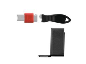 Kensington K67914WW Usb Port Lock Rectangular Cable Guard 10 Unit Min Ds Only Kensington K67914WW Usb Port Lock Rectangular Cable Guard 10 Unit Min Ds Only