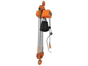 Vestil Manufacturing H-10000-1 10,000 lbs 1 Phase Economy Chain Hoist with Chain Container Vestil Manufacturing H-10000-1 10,000 lbs 1 Phase Economy Chain Hoist with Chain Container
