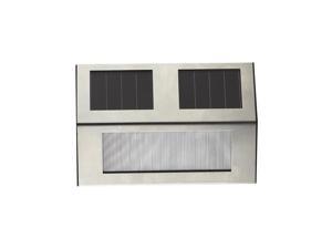 Living Accents 3908472 Silver Solar Powered LED Step Light