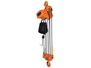 Vestil Manufacturing H-10000-3 10,000 lbs 3 Phase Economy Chain Hoist with Chain Container Vestil Manufacturing H-10000-3 10,000 lbs 3 Phase Economy Chain Hoist with Chain Container