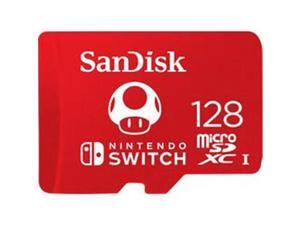 WDT SDSQXAO-128G-GNCZN 128 GB SanDisk MicroSDXC UHS-I Memory Card for Nintendo Switch WDT SDSQXAO-128G-GNCZN 128 GB SanDisk MicroSDXC UHS-I Memory Card for Nintendo Switch