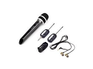 Vocopro SINGANDHEARSOLO 902-928 MHz Sing & Hear Solo All in One Wireless Handheld Microphone in Ear Receiver System - Black Vocopro SINGANDHEARSOLO 902-928 MHz Sing & Hear Solo All in One Wireless Handheld Microphone in Ear Receiver System - Black