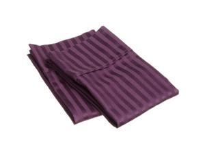 Impressions 300SDPC STPL 300 Standard Pillow Cases, Egyptian Cotton Stripe - Plum Impressions 300SDPC STPL 300 Standard Pillow Cases, Egyptian Cotton Stripe - Plum