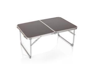 Picnic Time 843-00-141-000-0 Concert Table Mini Portable Table, Charcoal Wood Grain Picnic Time 843-00-141-000-0 Concert Table Mini Portable Table, Charcoal Wood Grain