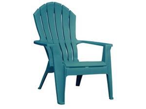 Adams Manufacturing 227464 Resin Stackable Adirondack Chair, Teal Adams Manufacturing 227464 Resin Stackable Adirondack Chair, Teal