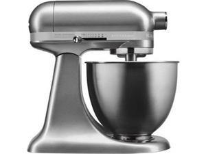 KitchenAid KSM3311XCU 3.5 qt. Artisan Mini Tilt-Head Stand Mixer, Silver