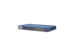 Hikvision DS-3E0518P-E 230W NT 16 Port L2 Unmanaged Poe Power Switch Hikvision DS-3E0518P-E 230W NT 16 Port L2 Unmanaged Poe Power Switch