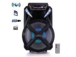 Befree Sound BFS-2019 12 in. Sound Bluetooth Portable Rechargeable Party Speaker Befree Sound BFS-2019 12 in. Sound Bluetooth Portable Rechargeable Party Speaker