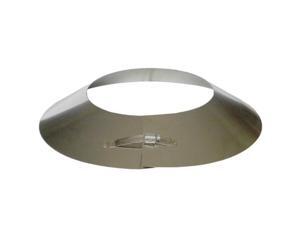 Olympia 3601239 10 in. Armor Flex 304L Stainless Steel Rigid Storm Collar Olympia 3601239 10 in. Armor Flex 304L Stainless Steel Rigid Storm Collar