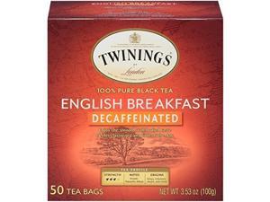 Twining Tea 315884 50 oz Decaffeinated English Breakfast Herbal Tea - Pack of 6 Twining Tea 315884 50 oz Decaffeinated English Breakfast Herbal Tea - Pack of 6
